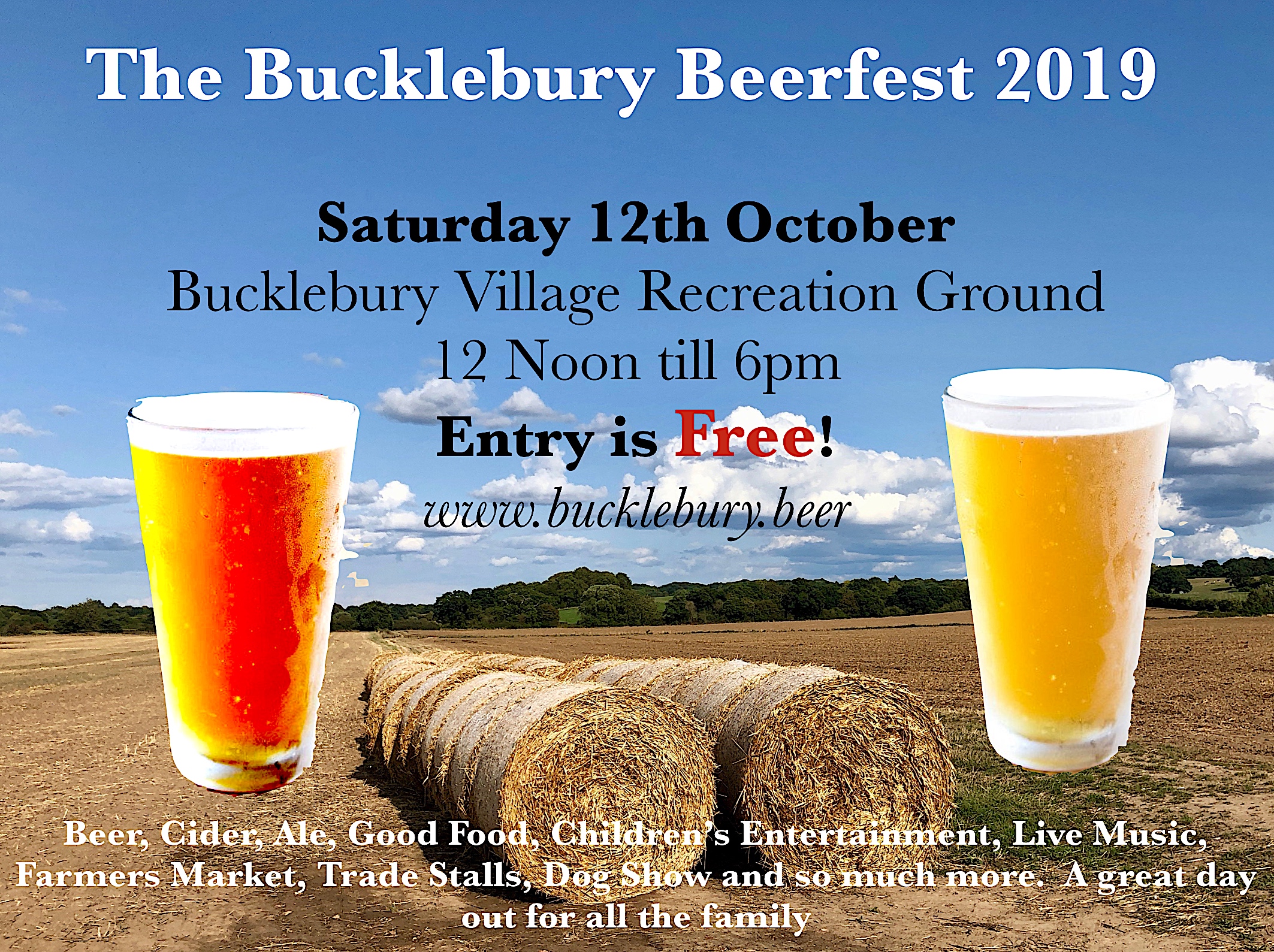 Bucklebury Beerfest Flyer